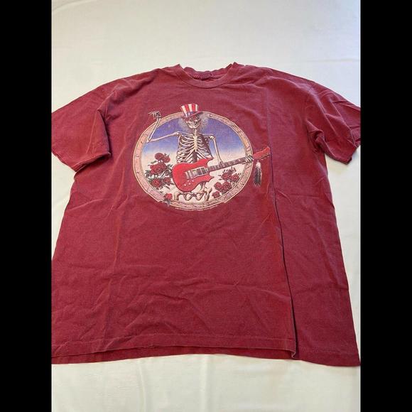 Mens CRONIES Vintage 1994 Philip Garris Grateful Dead Single Stitch Shirt Sz XL